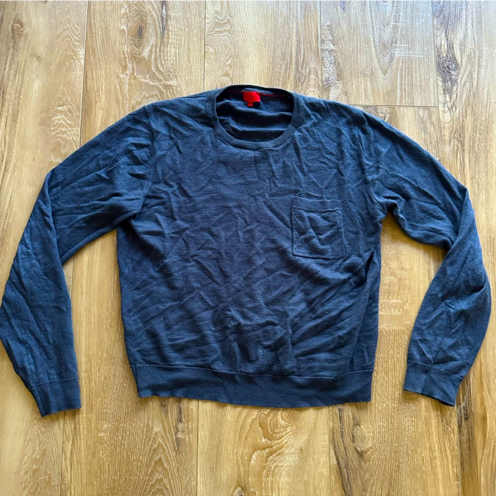 ISAIA Men’s Cashmere Cotton Sweater - M